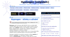 Desktop Screenshot of hypnogen.psychoweb.cz