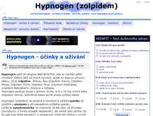 Tablet Screenshot of hypnogen.psychoweb.cz