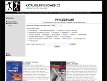 Tablet Screenshot of katalog.psychoweb.cz